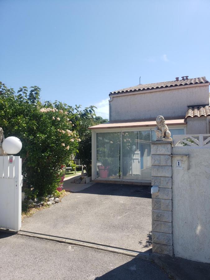 Reve Bleu, Maison T3 Frontignan Plage Avec Jardin, Mer A 250M, Clim & Parking Εξωτερικό φωτογραφία